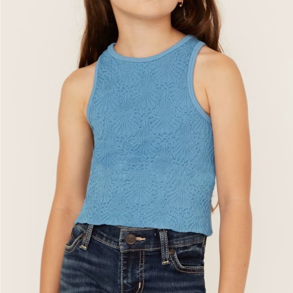 Fornia Girls High Neck Tank Top